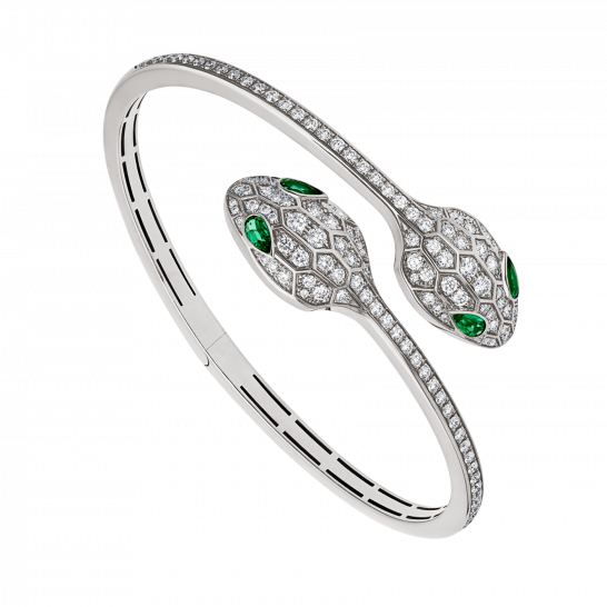 ブルガリ セルペンティ セドゥットリ 金メッキ スネーク シャドウ ブレスレットの新着