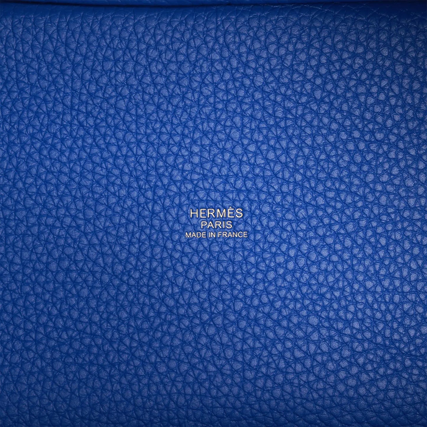 エルメス ピコタンロック 18 ブルー ロイヤルクレマンス ゴールド金具