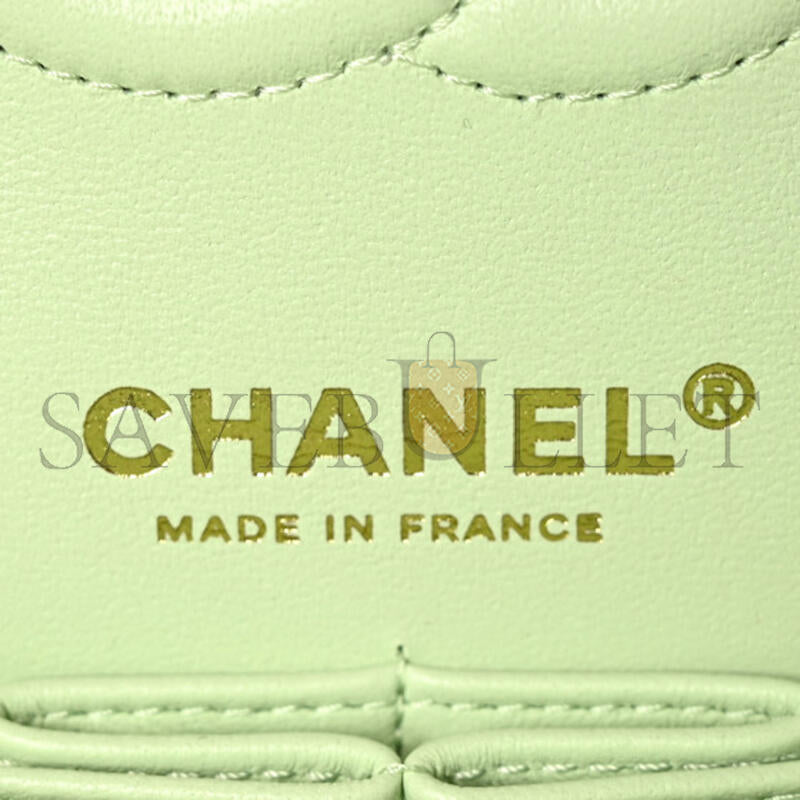 シャネル キャビア キルティング スモール ダブルフラップ 1152132 (23*14.5*6cm)