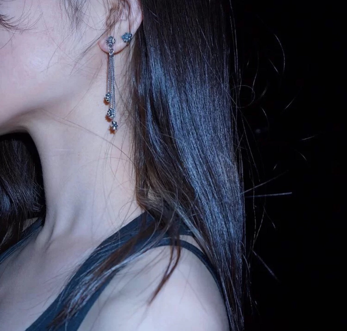 【CHROME HEARTS】 クロムハーツ ファッションスタイルのイヤリング