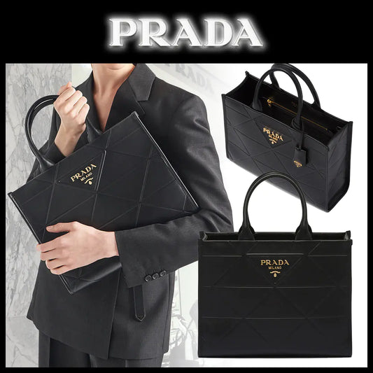 *PRADA*ミディアム レザー ハンドバッグ 1BA379ASKF0002