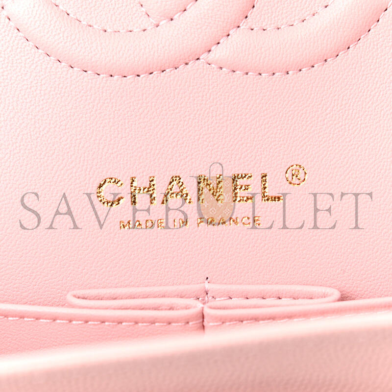 シャネル キャビア キルティング ミディアム ダブルフラップ 1169700 (25*15*6cm)