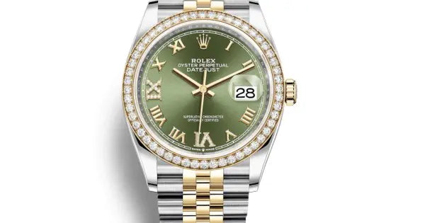 デイトジャスト 36 ウォッチ : イエローロレゾール - オイスタースチール&18 CT イエローゴールド - M126283RBR-0011