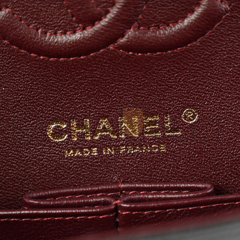 シャネル キャビア キルティング スモール ダブルフラップ 1616881 (23*14.5*6cm)