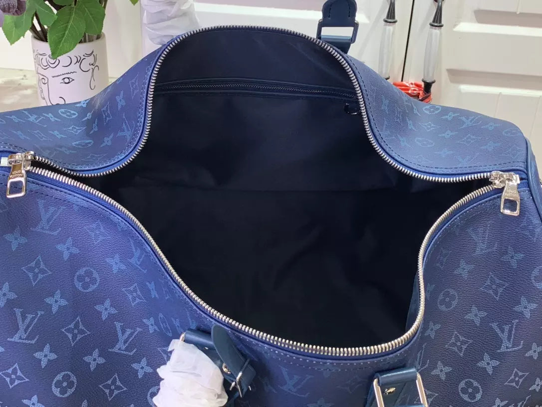 ルイ・ヴィトン キーポル・バンドリエール 55 モノグラム・エクリプス – LW192