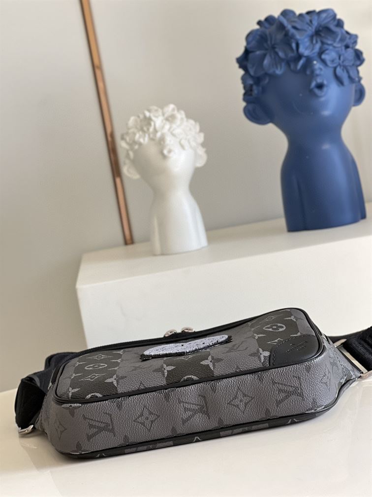 ルイ・ヴィトン モジュラー スリングバッグ モノグラムストライプ エクリプス コーティングキャンバス – LVB009