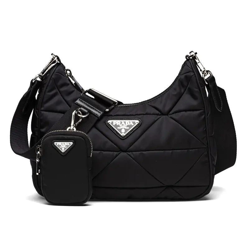 ☆PRADA プラダ パデッドナイロン ショルダーバッグ