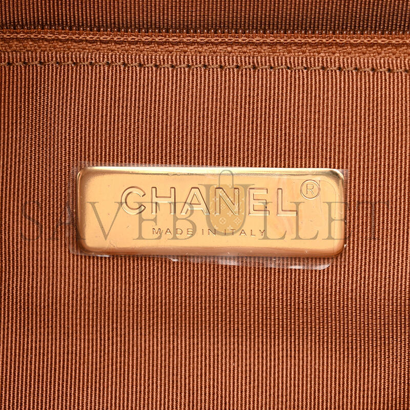 シャネル マスターラムスキン キルティング ミディアム 19 フラップ AS1160 (25*17*8cm)