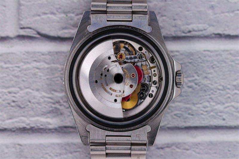 ROLEXロレックスグリニッジタイプ2赤と黒のコーラリング16710COKE