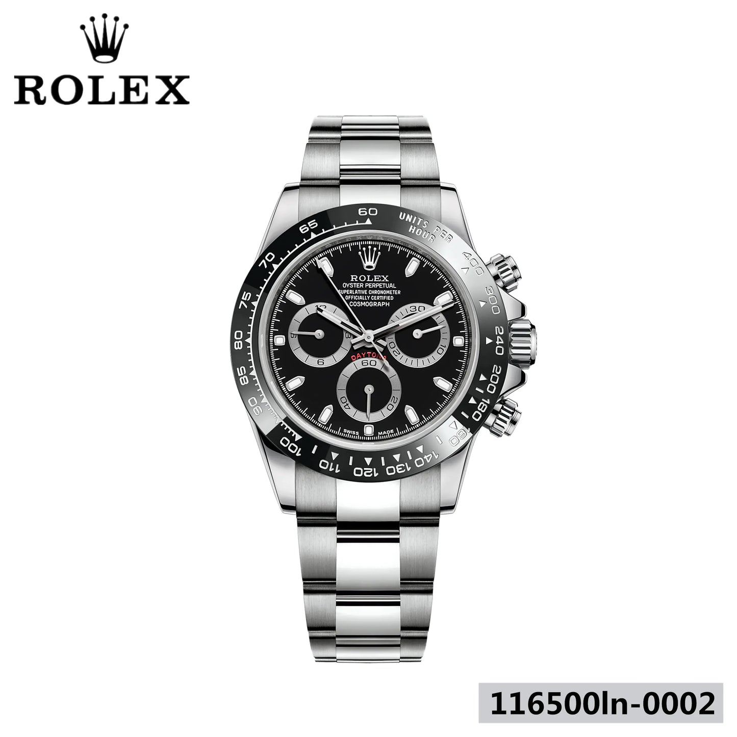 コスモグラフ デイトナ オイスター 40 mm オイスタースチール