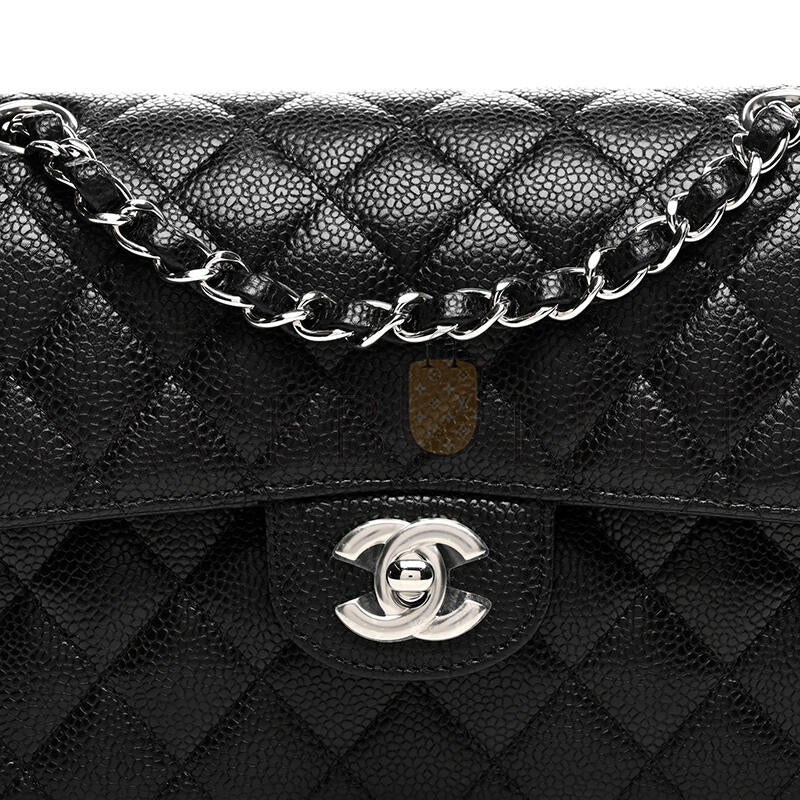 シャネル スモール ダブルフラップ ブラック 1577537 (23*14*6cm)