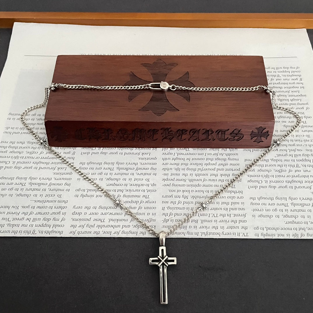 【CHROME HEARTS】ネックレス、新しいネックレス万能シンプルファッションオーナメント