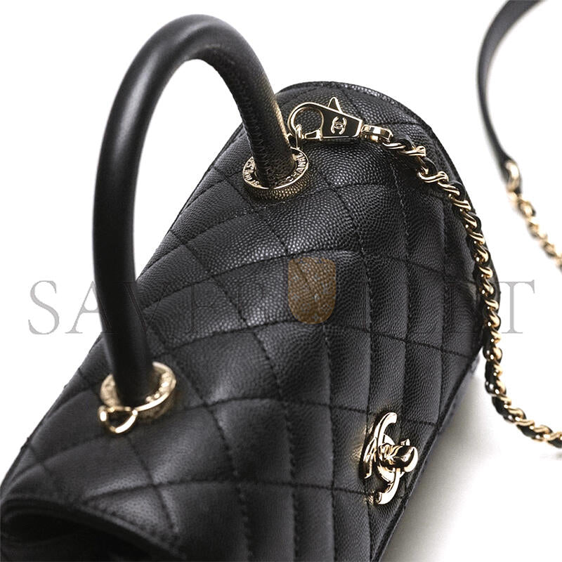 シャネル マスター スモール トップハンドル フラップバッグ A92990 (24*14*10cm)