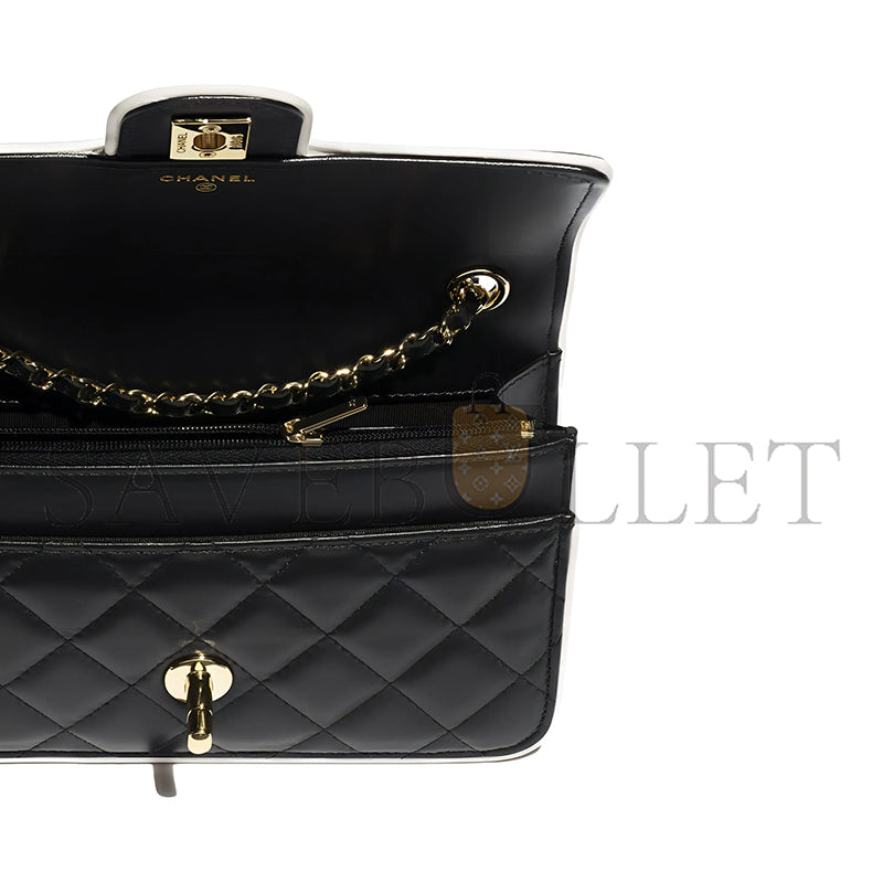 シャネル マスター ウォレット ブラック&ホワイト チェーンウォレット ショルダーバッグ AP4511 (19×12×3.5cm)