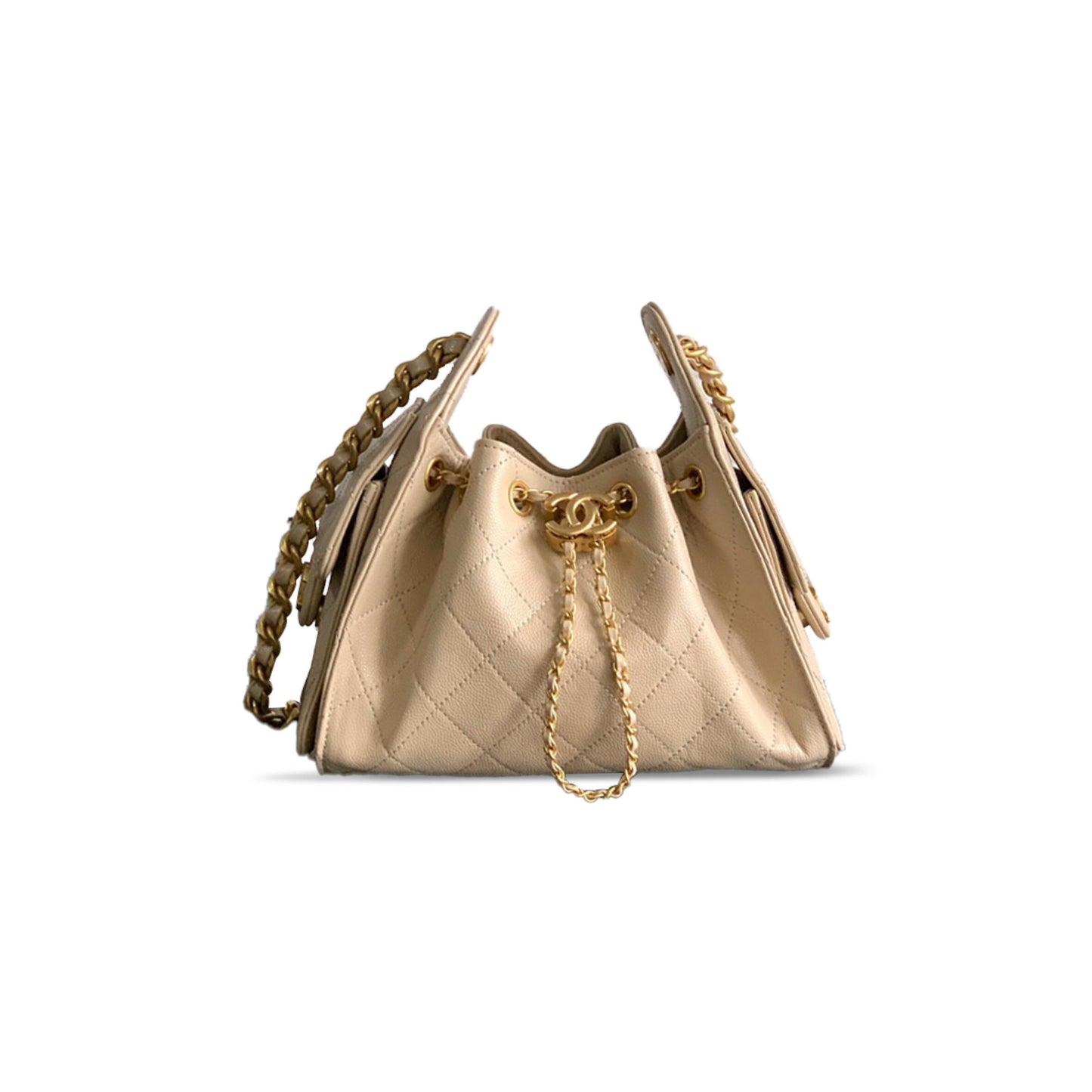 シャネル 25 ミニ ホーボーバッグ グレインカーフスキン AS5631 (22*20*12.5cm)