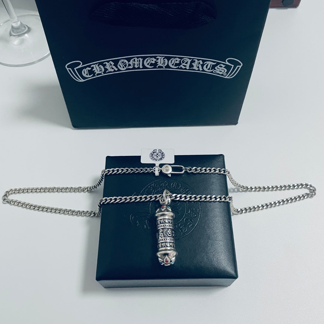 【CHROME HEARTS】クロムハーツ、新しいネックレス万能シンプルファッションオーナメント