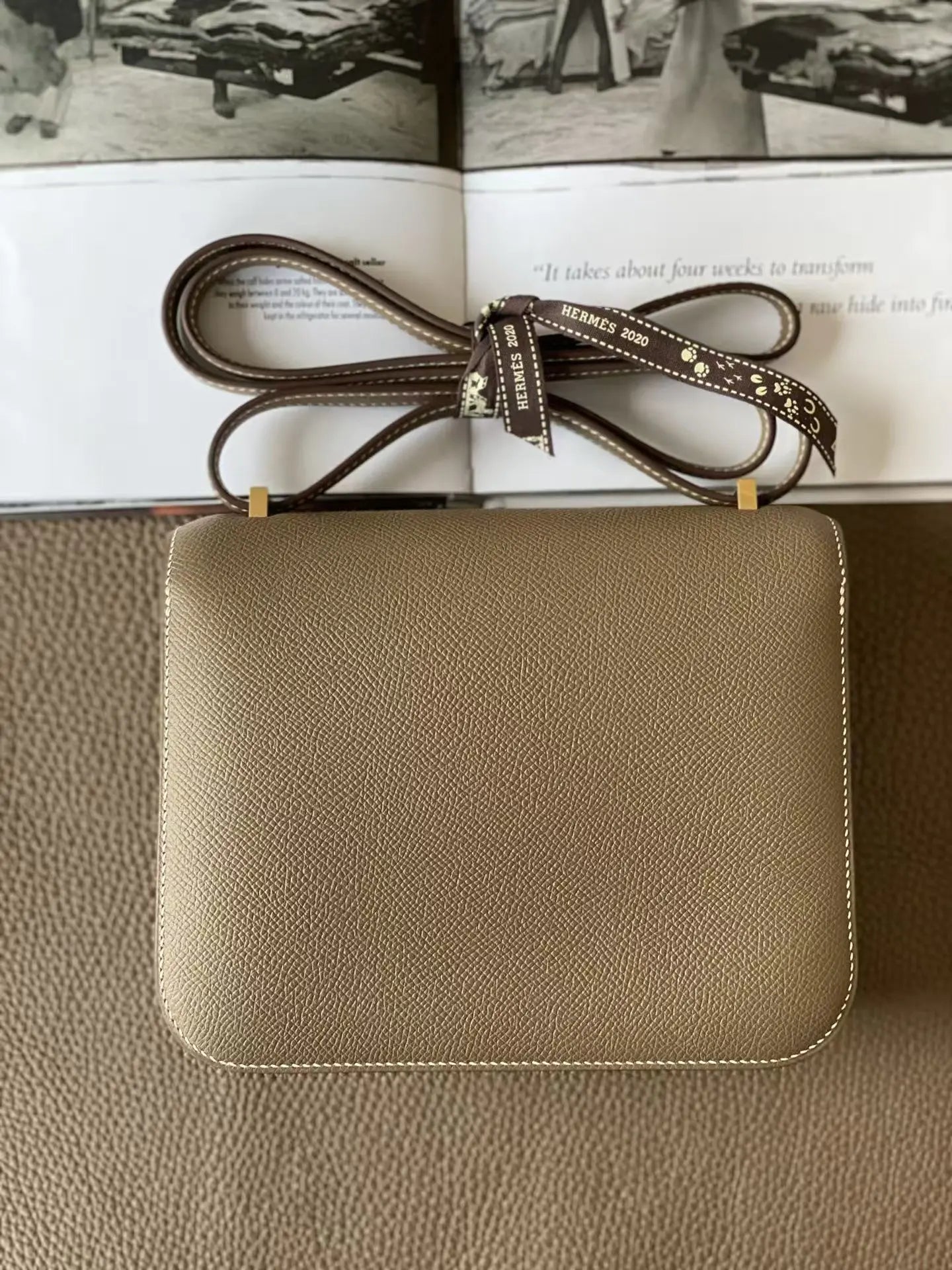 エルメス コンスタンス 18 エトゥープ エプソン ゴールド金具