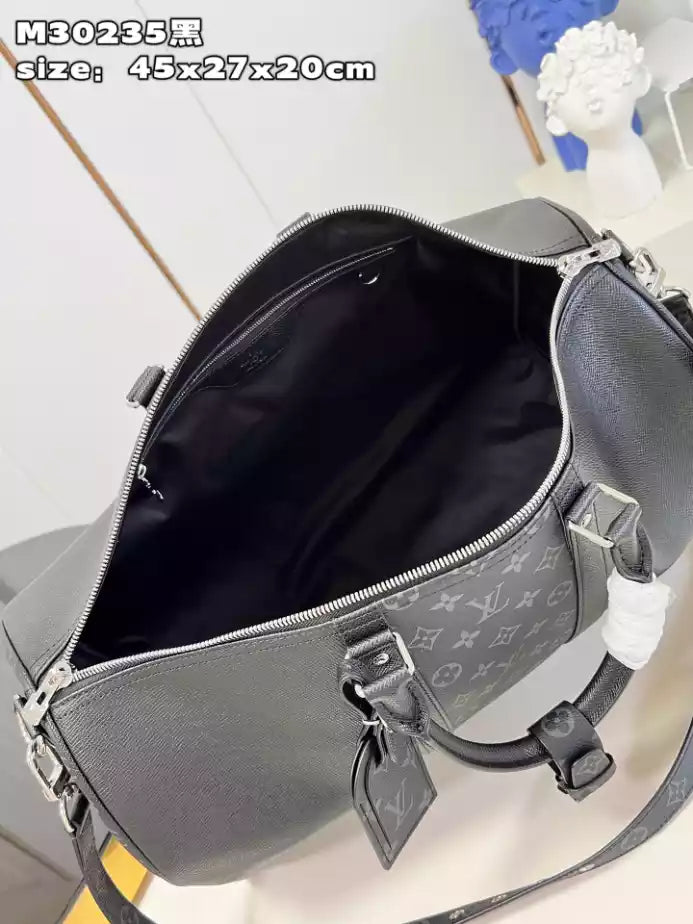 キーポル 50 バンドリエール タイガ カウハイドレザー&モノグラム エクリプス コーティングキャンバス M30235 – LW371