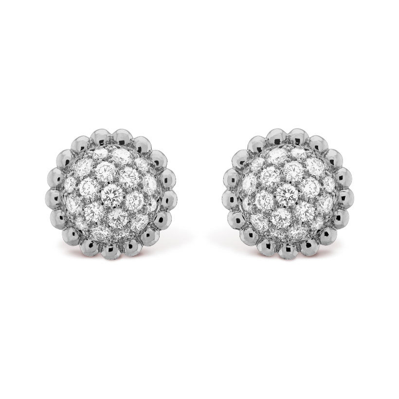 ヴァン クリーフ&アーペルのペルレ ダイヤモンド イヤリングの新着