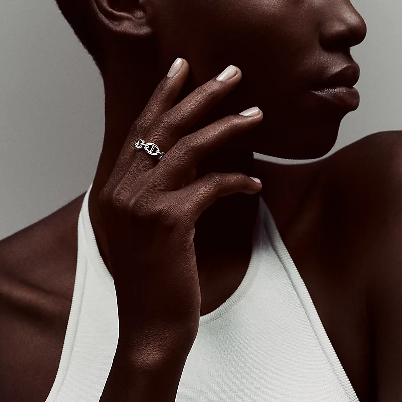 エルメス シェーヌ ダンクル アンシェイネ リング、S 新着