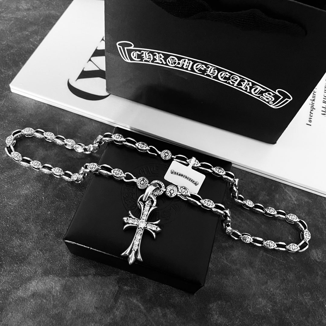 【CHROME HEARTS 】ネックレス、新しいネックレス万能シンプルファッションオーナメント