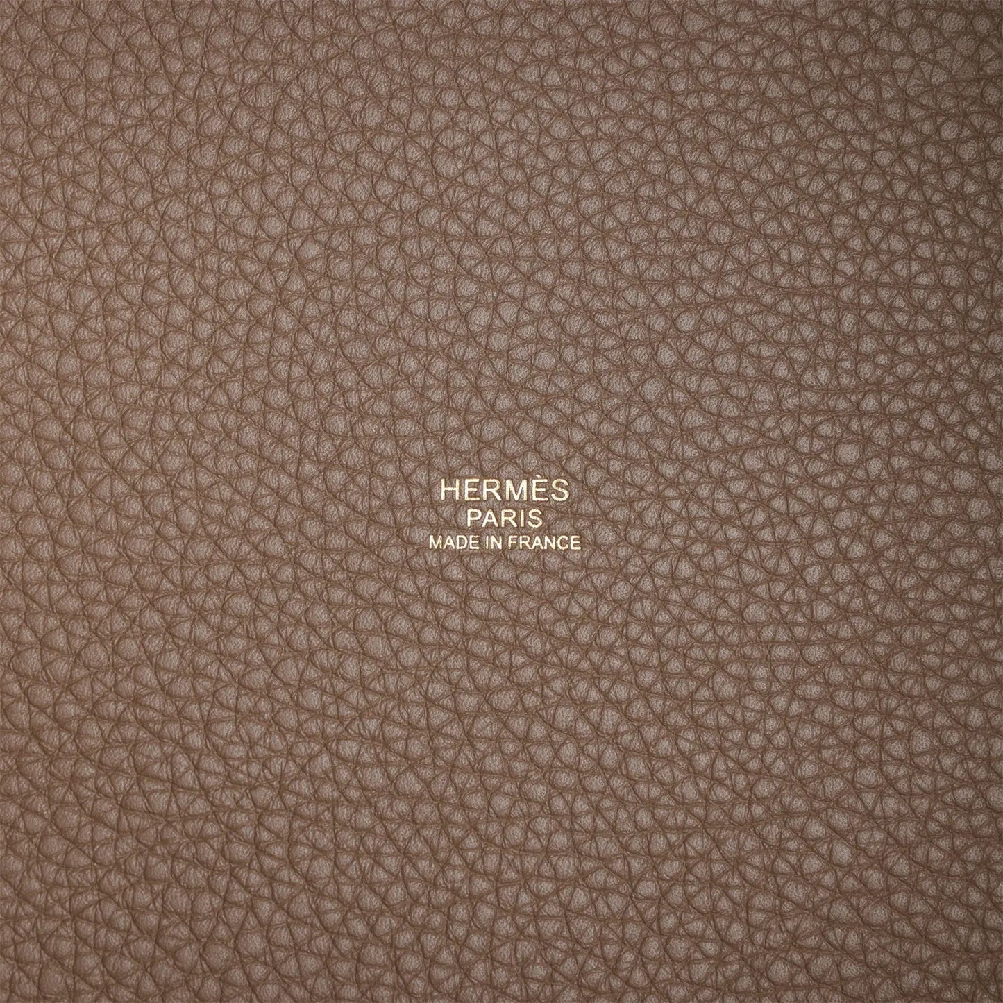 エルメス ピコタンロック22 エトゥープ クレマンス ゴールド金具