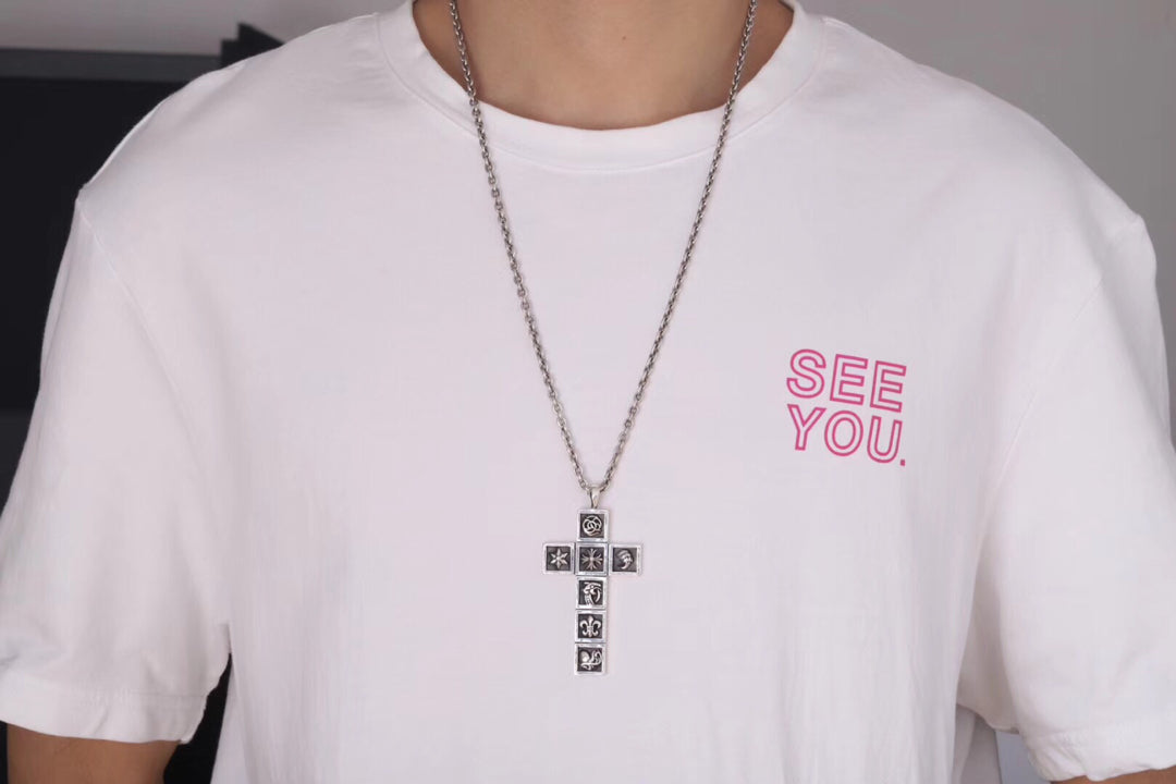 【CHROME HEARTS】ネックレス、新しいネックレス万能シンプルファッションオーナメント