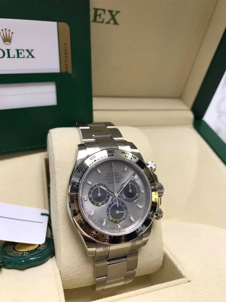 コスモグラフ デイトナ オイスター 40 mm ホワイトゴールド