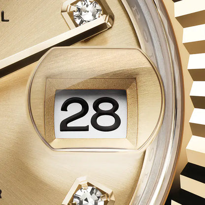 レディ デイトジャスト オイスター 28 mm オイスタースチール＆イエローゴールド