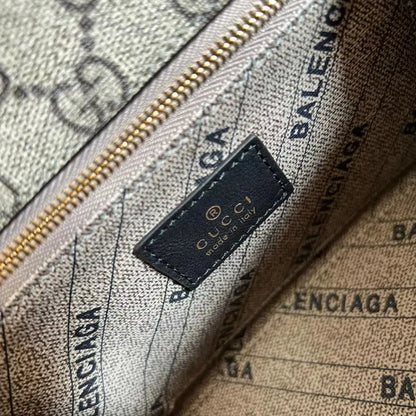グッチ x バレンシアガ ハッカー プロジェクト スモール アワーグラス バッグ ベージュ