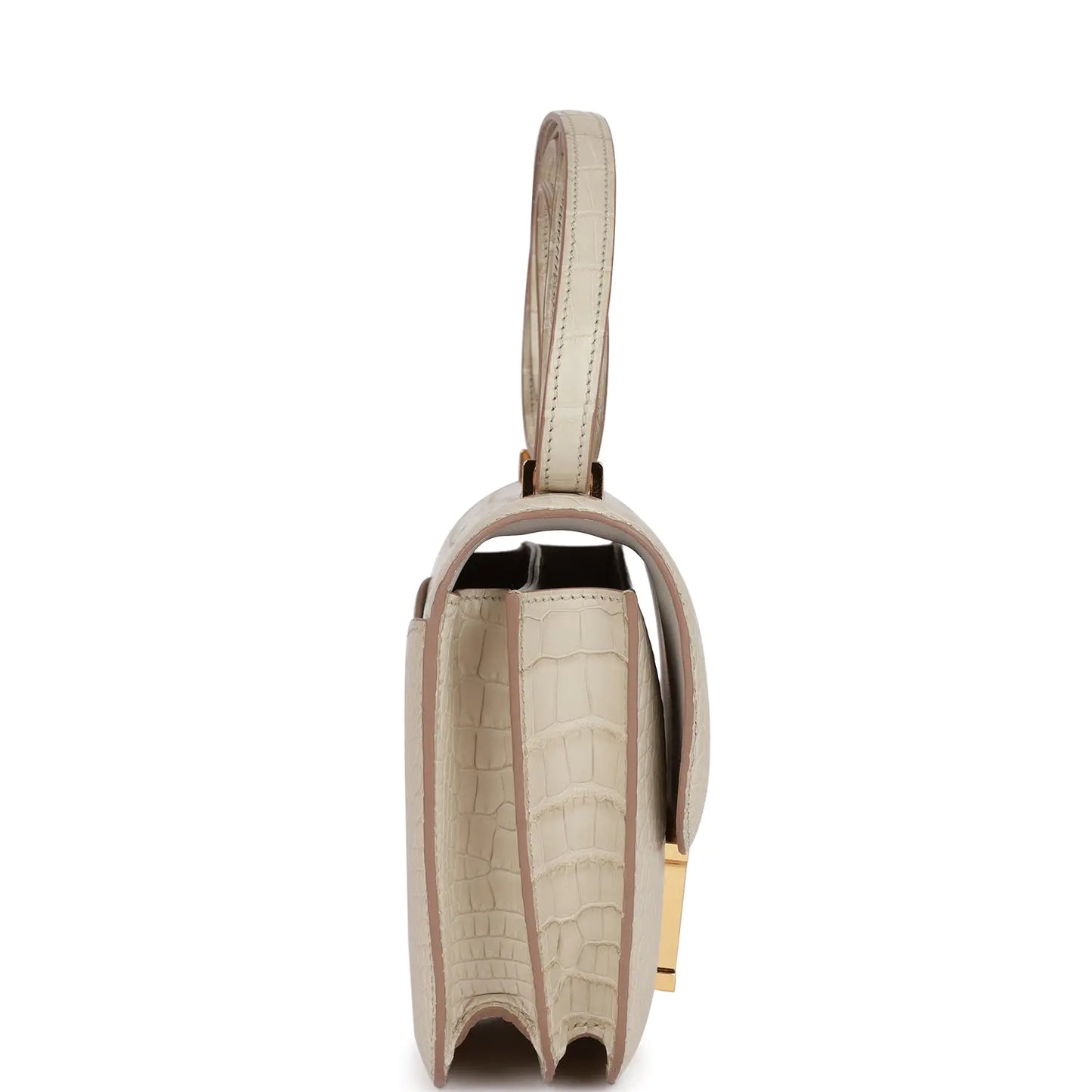 エルメス コンスタンス 18 ベトン マットアリゲーター ゴールド金具