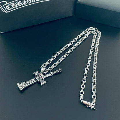 【Chrome Hearts】ネックレス、新しいネックレス万能シンプルファッションオーナメント