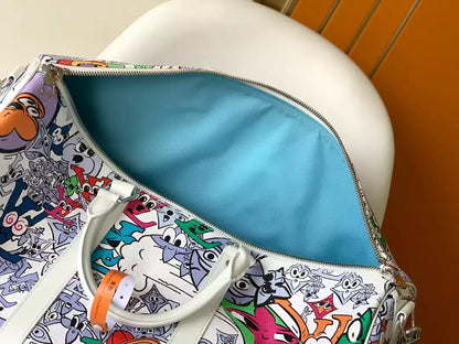 キーポル バンドリエールバッグ 50 モノグラム コミック キャンバス – LW365