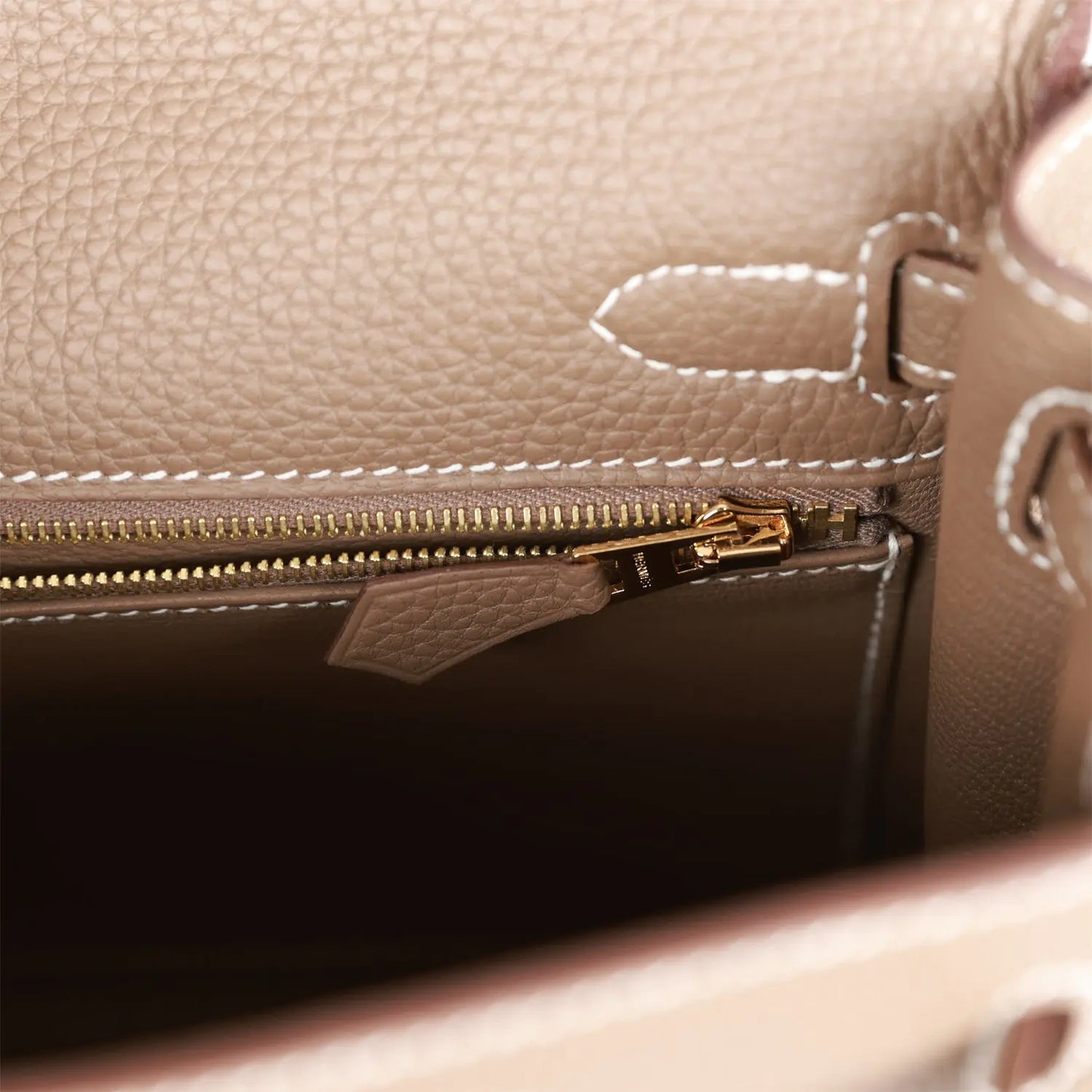 エルメス ケリー ルトゥール 25 エトゥープ トゴ ゴールド金具