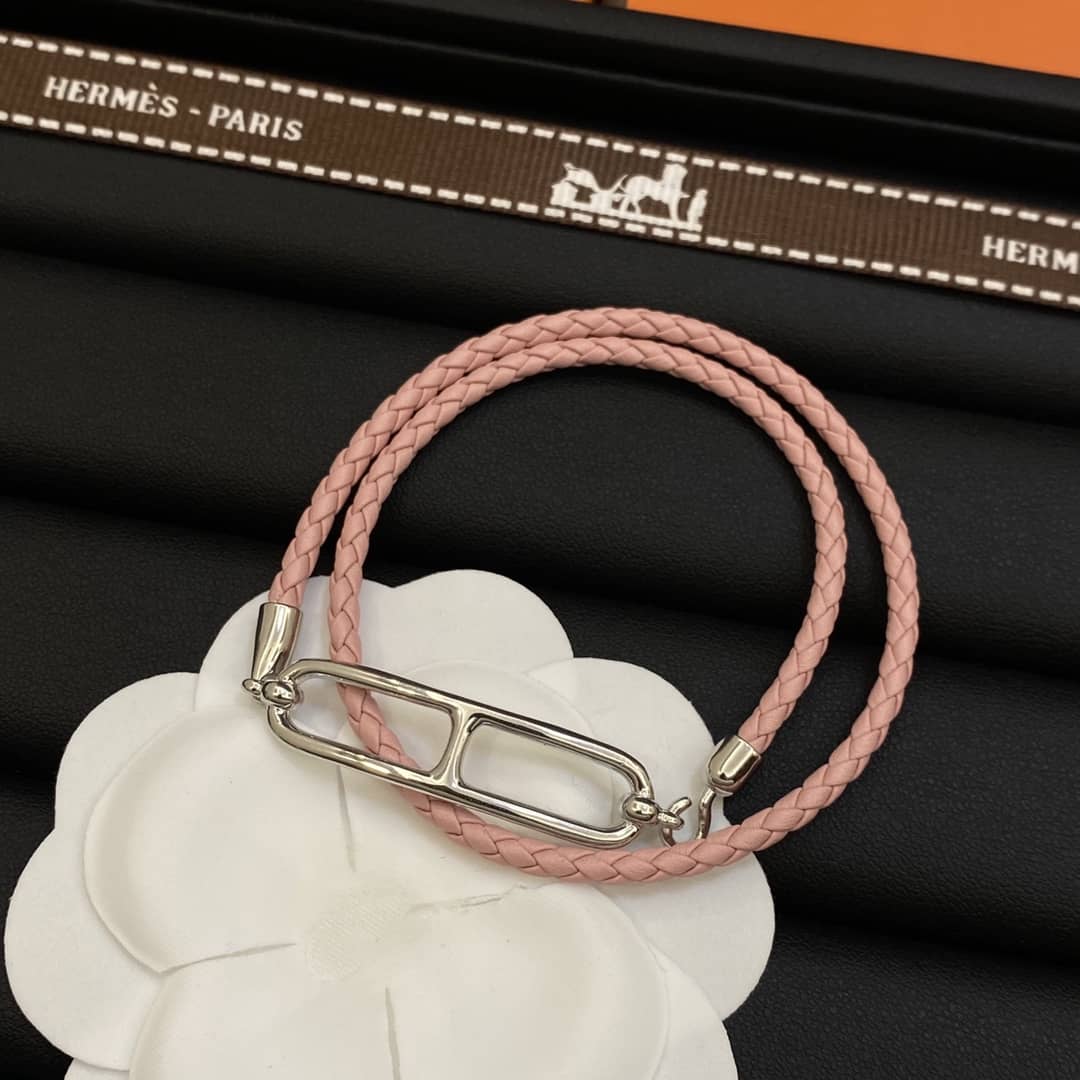 偽エルメスロゴブレスレット