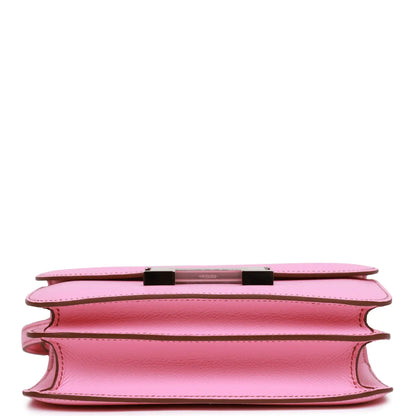 エルメス コンスタンス 18 バブルガム エプソム パラジウム ハードウェア