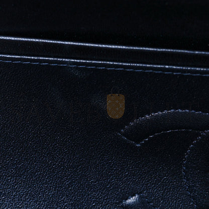 シャネル イリデッセントカーフスキン キルティング ミディアム ダブルフラップ 1165123 (25*15*6cm)