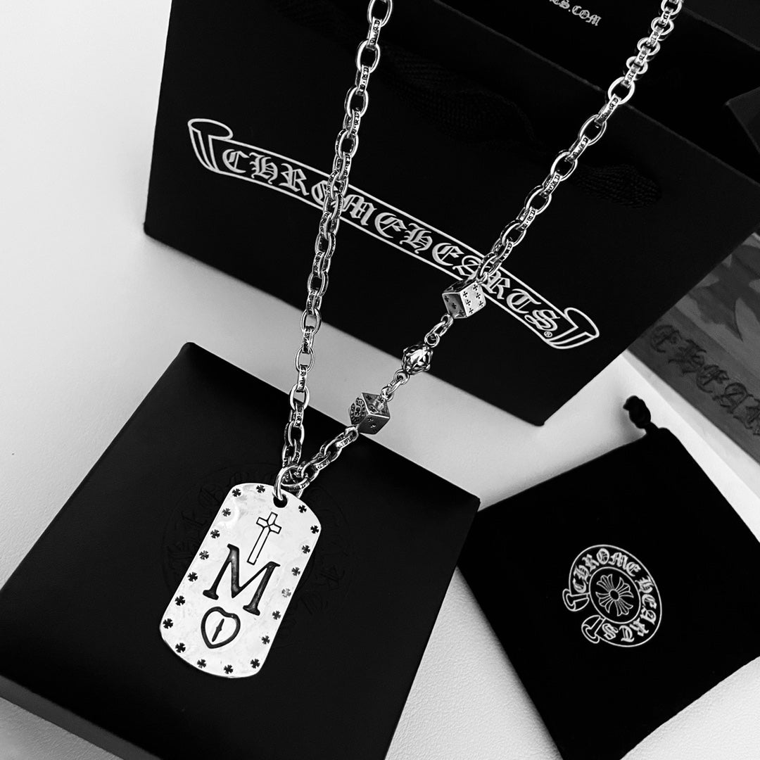 【CHROME HEARTS 】ネックレス、新しいネックレス万能シンプルファッションオーナメント