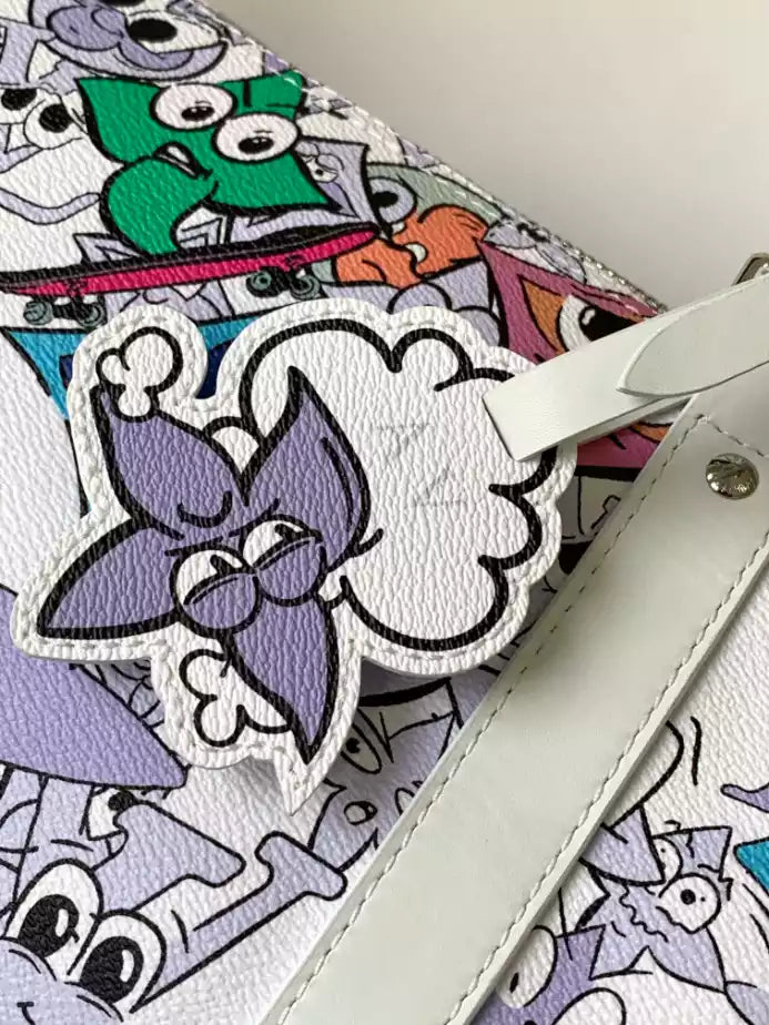 キーポル バンドリエールバッグ 50 モノグラム コミック キャンバス – LW365