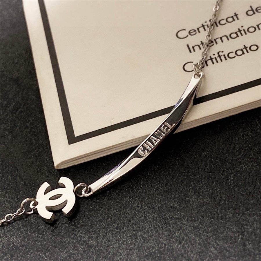 シャネル ダブルC ファインネックレス