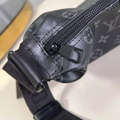 ハマック バッグ PM ブラック モノグラム エクリプス キャンバス M47158 – LW446