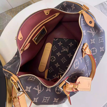 スピーディー P9 バンドリエール 50 モノグラム ソフトカーフスキン M46962 – LW359