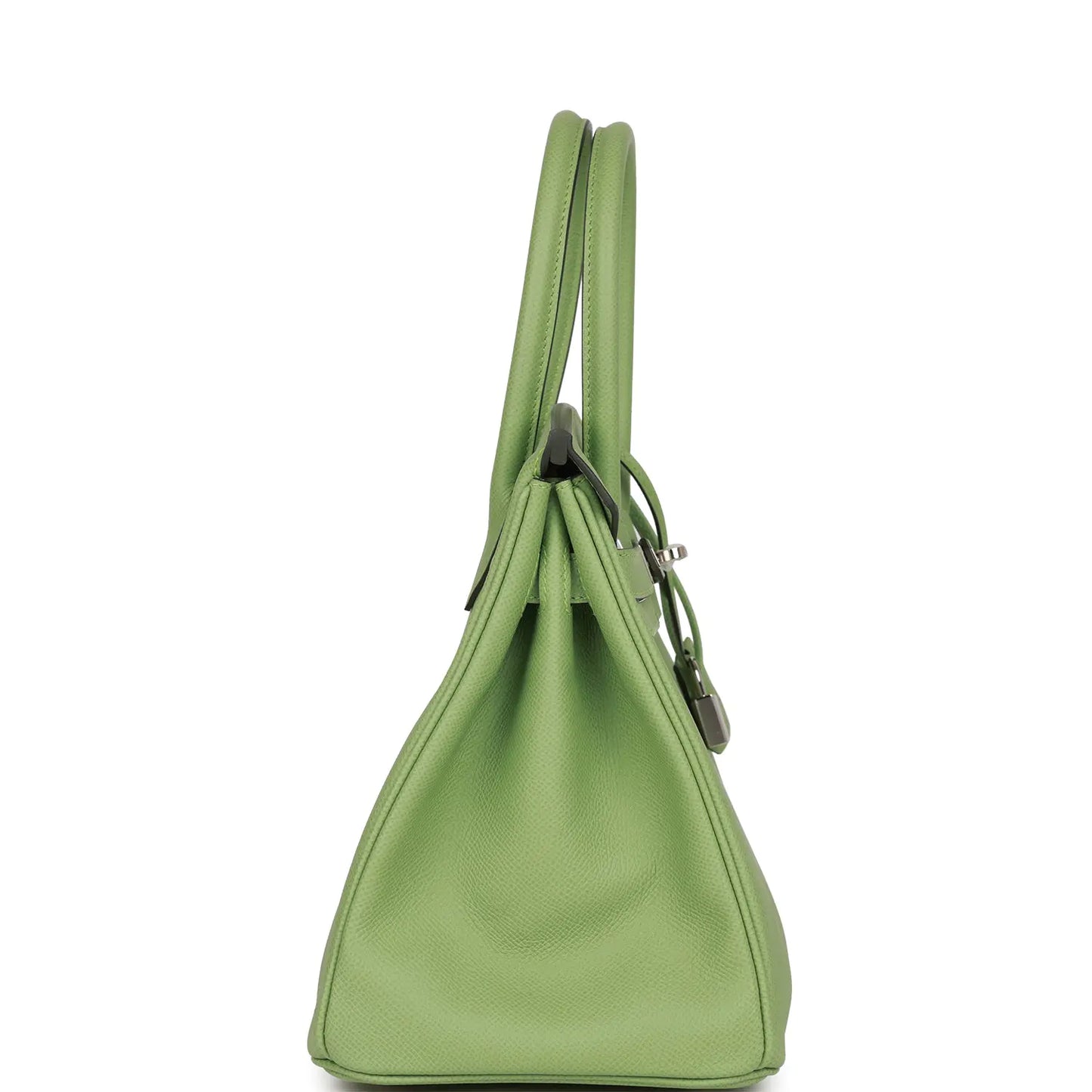 エルメス バーキン 30 グリーン クリケット エプソン パラジウム金具