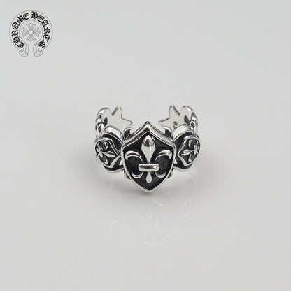 【Chrome Hearts】 男性と女性のためのクロエハートファッションパーソナリティリング