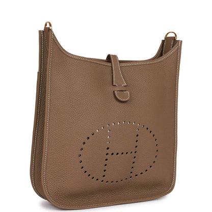 エルメス エブリンPM エトゥープ クレマンス ゴールド金具