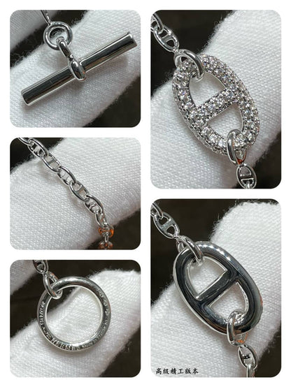 偽エルメスロゴブレスレット