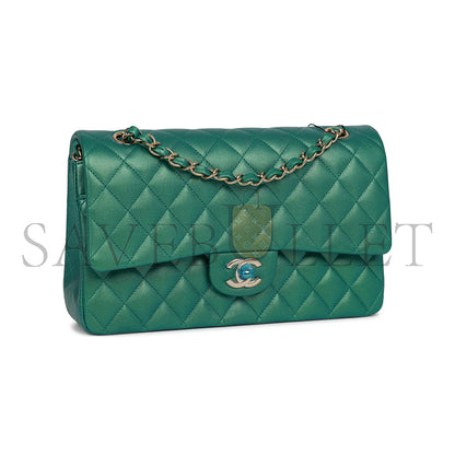 シャネル イリデッセント ミディアム ダブルフラップ 11065427 (25*15*6cm)