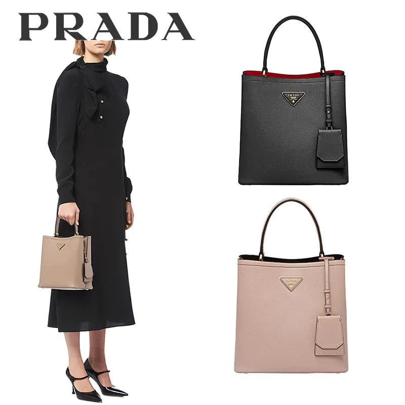 PRADA パニエ サフィアーノレザーバッグ　1BA212 2ERX F0LJ4