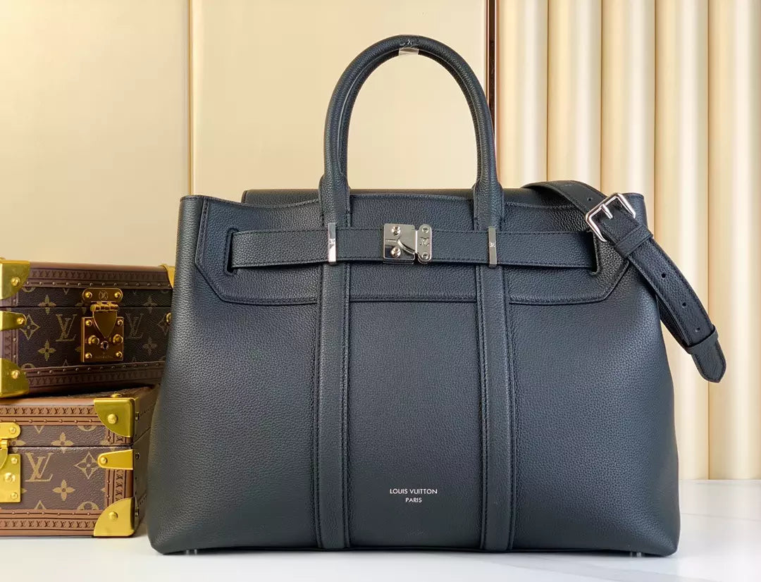 ジョルジュ トート MM バッグ ブラック ヴィンテージレザー M23153 – LW208