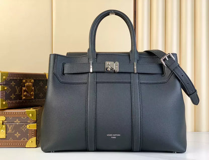 ジョルジュ トート MM バッグ ブラック ヴィンテージレザー M23153 – LW208